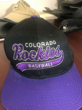 Colorado Rockies Baseball Sewn Vintage 1990 