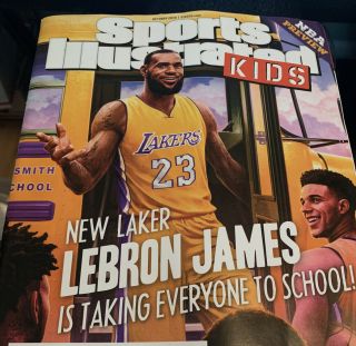 Sports Illustrated For Kids October 2018 Lebron James