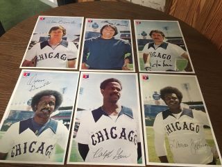 1977 Chicago White Sox Jewel Osco Team Photos Complete Set Of 16 Lemon,  Garr