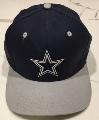 Vintage Dallas Cowboys Snapback Hat By Logo Athletics Nfl Football Cap