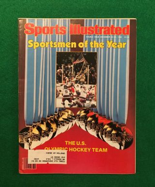 Sports Illustrated March 3,  1980 Usa Olympic Hockey Team Miracle On Ice