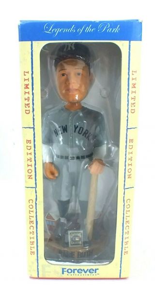 Mlb Babe Ruth Ny Yankees Bobble Head Legends Of The Park Le 3589/5714 Forever