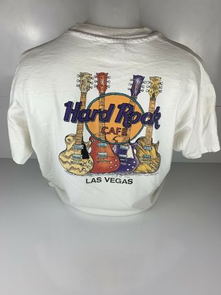 Vtg Hard Rock Cafe Hotel Casino Las Vegas Single Stitch T Shirt Men 