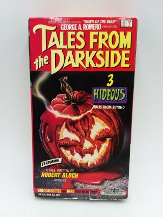 Tales From The Darkside Volume 7 Vhs Vintage Horror George Romero Robert Bloch
