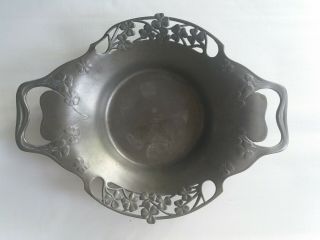 Antique Liberty & Co Arts And Crafts Tudric Style Pewter Bowl