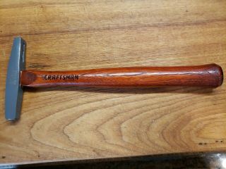 Vintage Craftsman Tack Upholstery Hammer 7.  8oz Magnetic End Wood Handle Made Usa