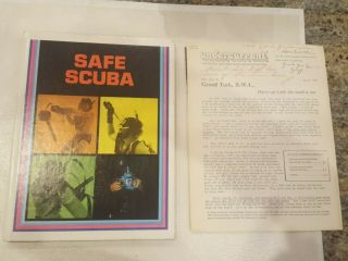 Safe Scuba - The National Association Of Skin Diving Schools Vintage 1973
