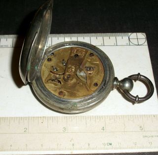 United States Watch Company Antique Pocket Watch Edwin Rollo Circa 1864 Marion 2