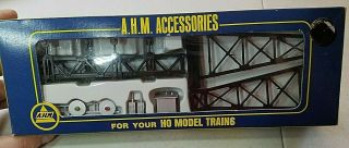 Ho Scale Train Car Vintage Ahm Two Track Span Gantry 4 Block Signals Rela
