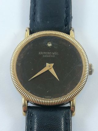 Vintage Raymond Weil 709 Hand Winding 17 Jewels Swiss Watch