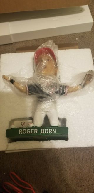 Roger Dorn Corbin Bernsen Cleveland Indians.  Major League Movie Bobblehead.  Sga