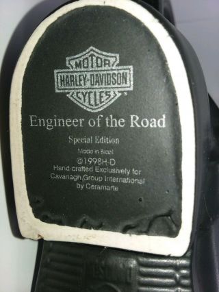 Harley Davidson Engineer Of The Road Special Edition Boot Mug 1998 Pre - Owned