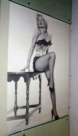 Marilyn Monroe Gorgeous Sexy Vintage 1987 Poster Last One