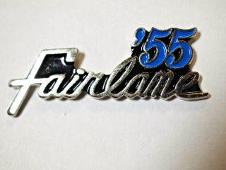 1955 Ford Fairlane Lapel Pin,  Hat Tack,  Tie Tack,  Vintage