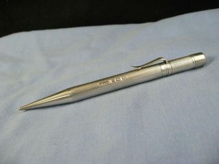 Sterling Silver Everpoint Mordan Vintage Art Deco Propelling Mechanical Pencil