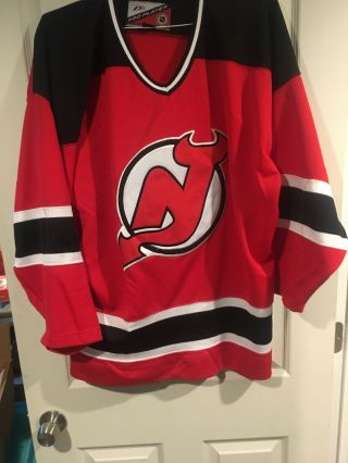 Vintage Jersey Devils Jersey By Pro Player,  Size Xl,  Pre - Owned