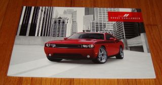 2013 Dodge Challenger Sales Brochure Sxt R/t Srt 392 Rallye