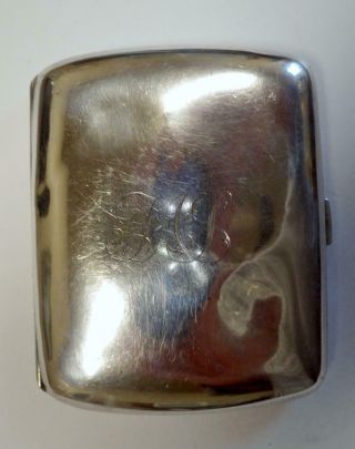 Ca 1870 Mappin & Webb Antique Sterling Silver Vesta Cigarette Holder 89 Grams