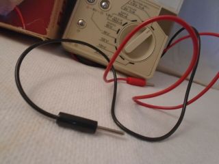 Vintage Micronta 22 - 032A Analog Battery Tester 1.  5V - 22.  5V (H273) 3
