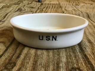 Antique Iron Stone Soap Dish U.  S.  N.