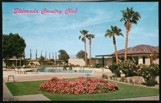 Palm Desert Ca Eldorado Country Club Vtg Springs Pc