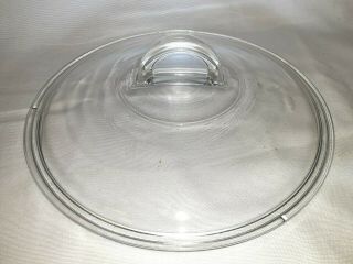Vintage Pyrex Replacement Lid 9 1/4 " Round L - 22 - C Fits Corning Casual Elegance