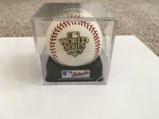 2010 World Series Official Ball Texas Rangers San Fran Giants