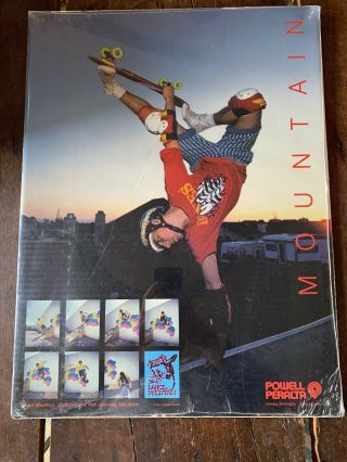 Vintage Lance Mountain Poster Powell Peralta Bones Skateboard
