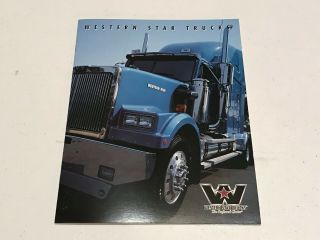 1995 1996 Western Star Truck Brochure 8 Items Total