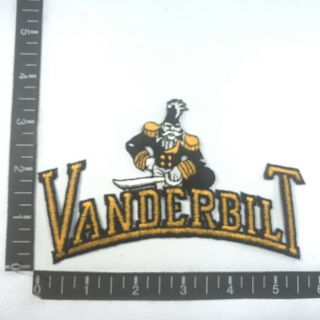 Vtg Kinda Big Vanderbilt University Tennessee Patch S09g