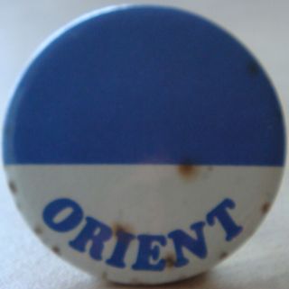 Leyton Orient Fc Vintage Button Badge 38mm Dia