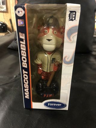 Paws Detroit Tigers Mascot Bobblehead - Mlb -