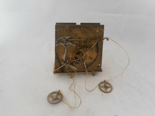 Antique Gustav Becker Clock Movement - Spares & Repairs