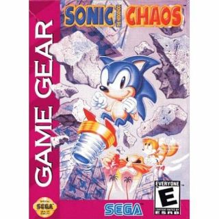 Sonic Chaos For Sega Game Gear Vintage