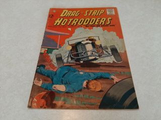 1963 Drag - Strip Hotrodders 1 Silver Age Charlton Comics Hot Rods & Racing Cars