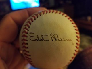 The Best Of Signing Of Eddie M.  From Orioles 1981 One To Have For That Year