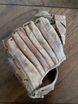 Vintage Rawlings Mickey Mantle Big Leaguer Baseball Glove 3