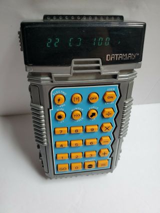 Vtg 70s Dataman Robot Calculator Texas Instruments Ti 1977 Math Toy Games