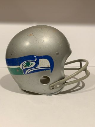 Vintage 1970 - 80s Nfl Seattle Seahawks Football Helmet Rawlings Hnfl - N Small