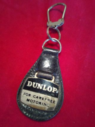 Porte - Clés Dunlop Vintage Keychain Keyring Automobilia