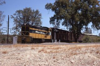 Slide - Amador Central Baldwin Freight Action @ Ione Ca; 6/26/1972