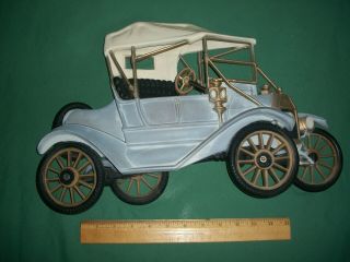 Vintage Plastic 3d Wall Plaque Of Ford Model T By Burwood Products 1977