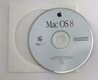 Mac Os 8 Install Cd 691 - 1912 - B (vintage Mac) Operating System 1998