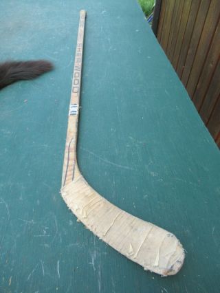 Vintage Wooden 54 " Long Hockey Stick Sher - Wood Pmp 5030