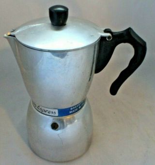 Vintage Nova Express Espresso Coffee Maker Complete Made In Italy Brevettata