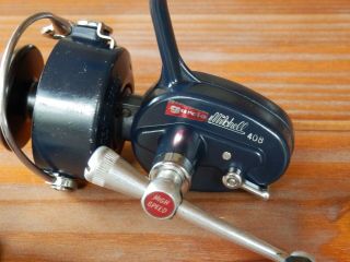 MITCHELL 408 FRENCH MADE ULTRA LITE SPINNING REEL WITH SHALLOW SPOOL 2