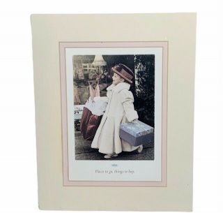 Pretty As Picture Kim Anderson Figurine Vtg Picture Frame Photo Places To Go Buy