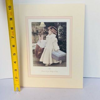 Pretty as Picture Kim Anderson figurine vtg picture frame photo places to go buy 2