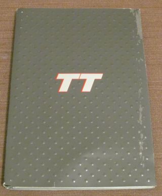 2001 Audi Tt Press Kit