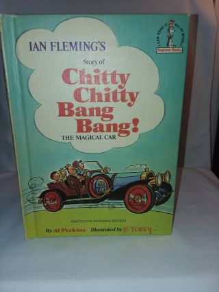 Vintage 1968 " Chitty Chitty Bang Bang " Hardback Book - Ian Fleming